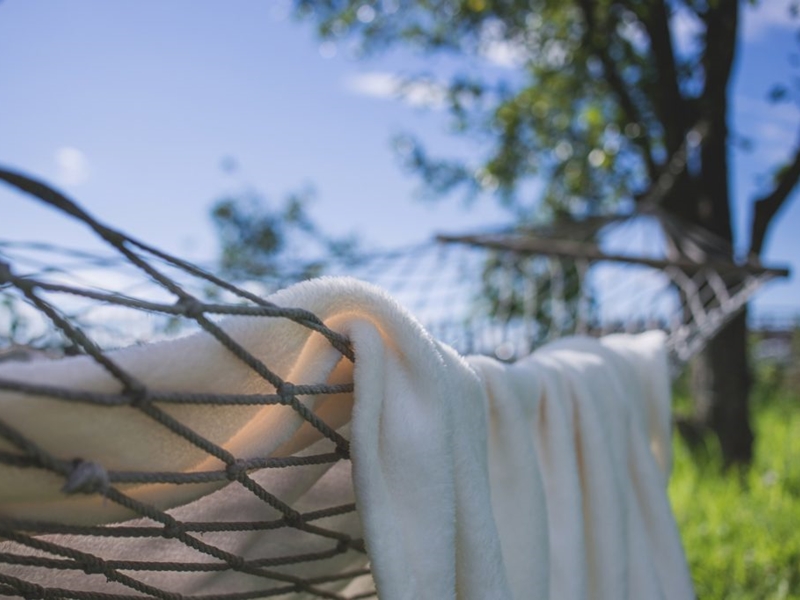 spring hygge hammock